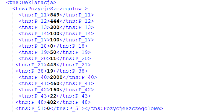 jpk mf wzorcowy plik jpk_vt dla Wewnątrzwspolnotowej Dostawy Towarow