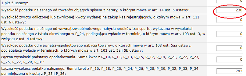 jpk mf rejestr vat spis z natury, remanent likwidacyjny